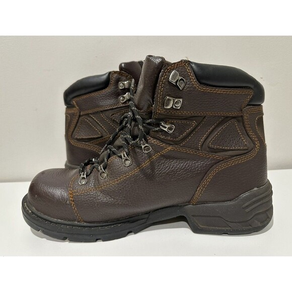Herman Survivors Tracer men size 11 work waterproof steel toe brown leather boot main image 10